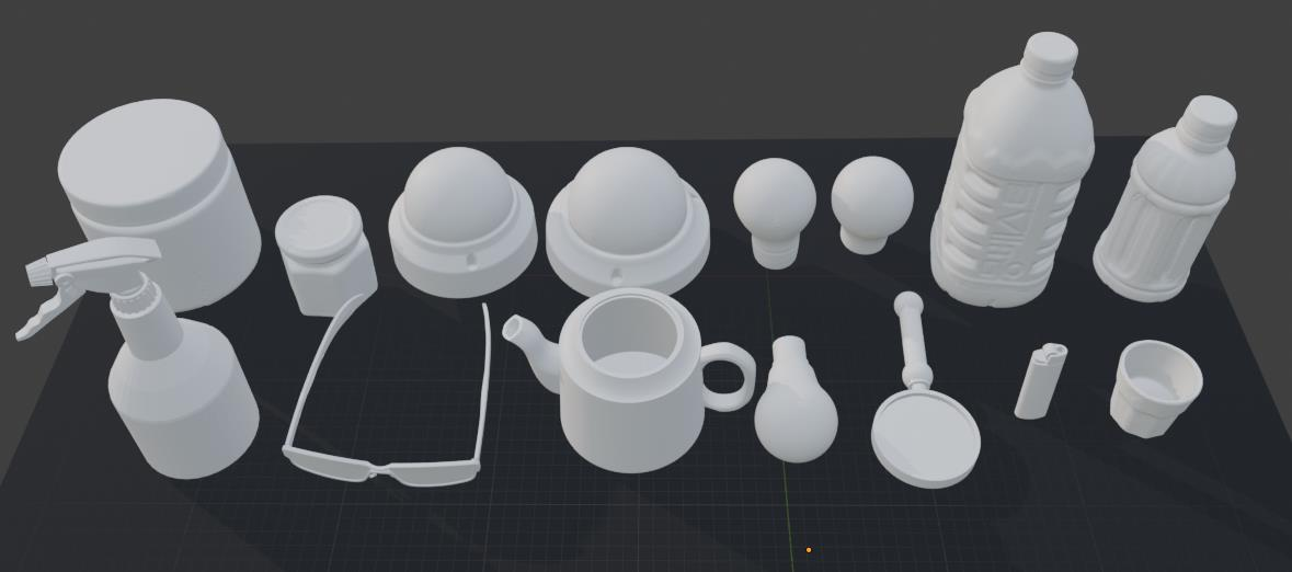 Transparent object model categories.